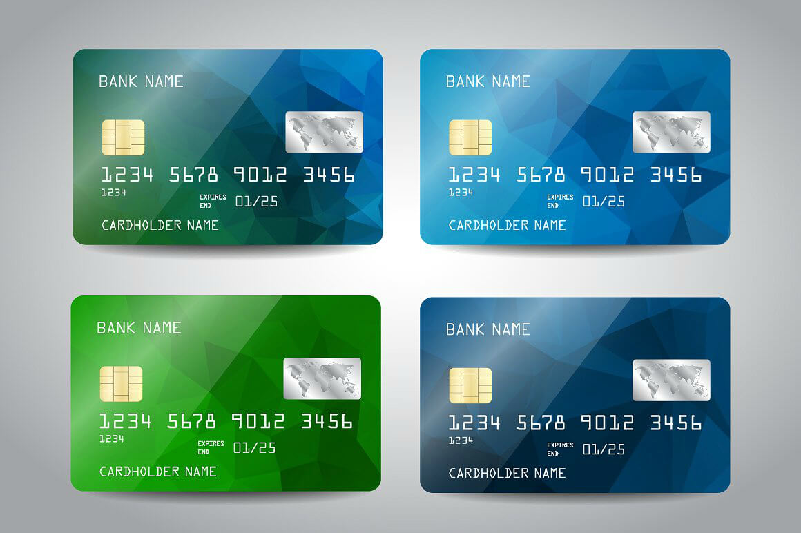 10 Credit Card Designs | Free & Premium Templates In Credit Card Templates For Sale