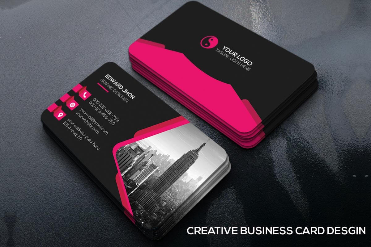 100 + Free Business Cards Templates Psd For 2019 – Syed For Visiting Card Psd Template Free Download