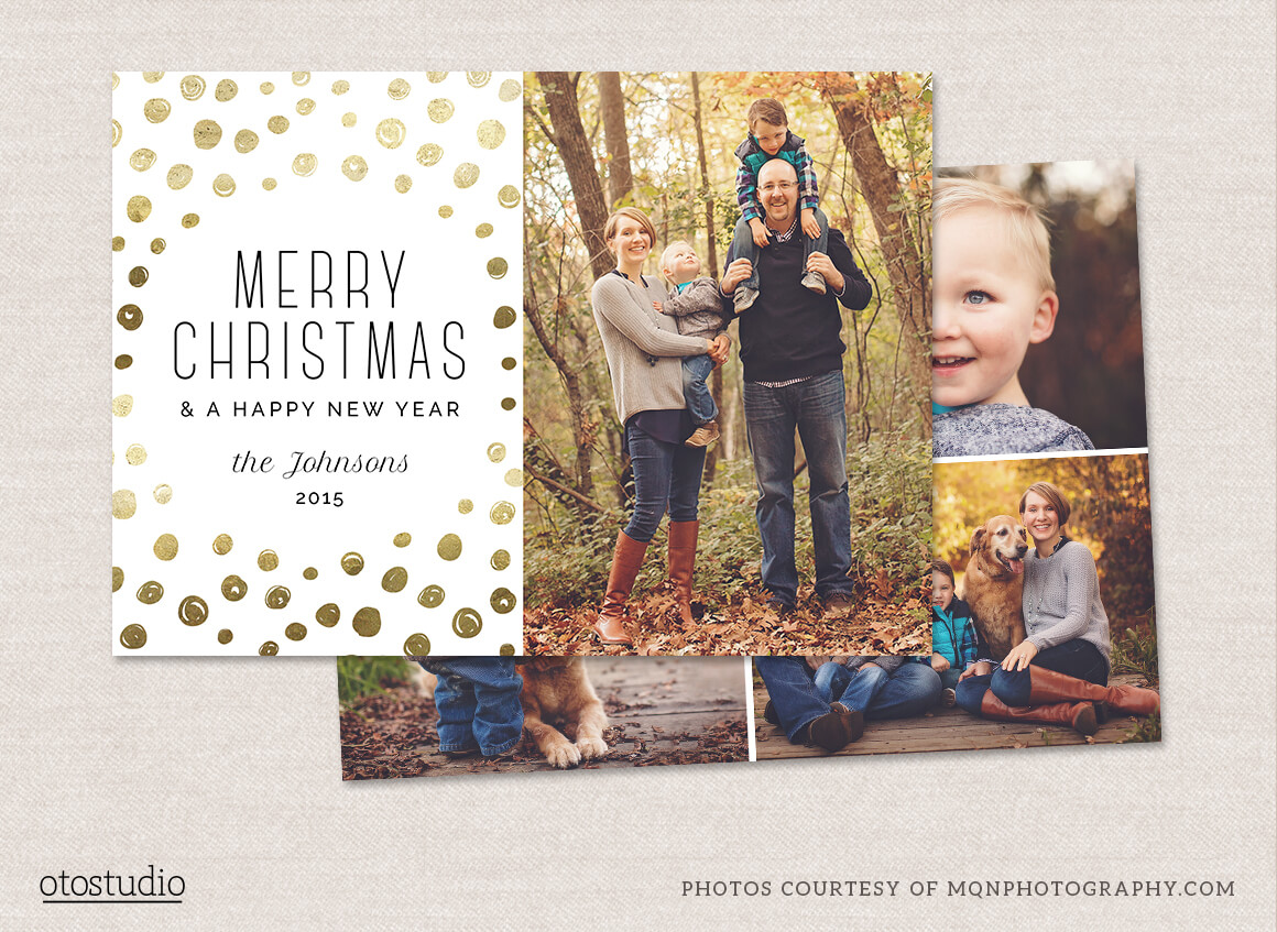 12 Christmas Card Photoshop Templates To Get You Up And Pertaining To Free Christmas Card Templates For Photoshop