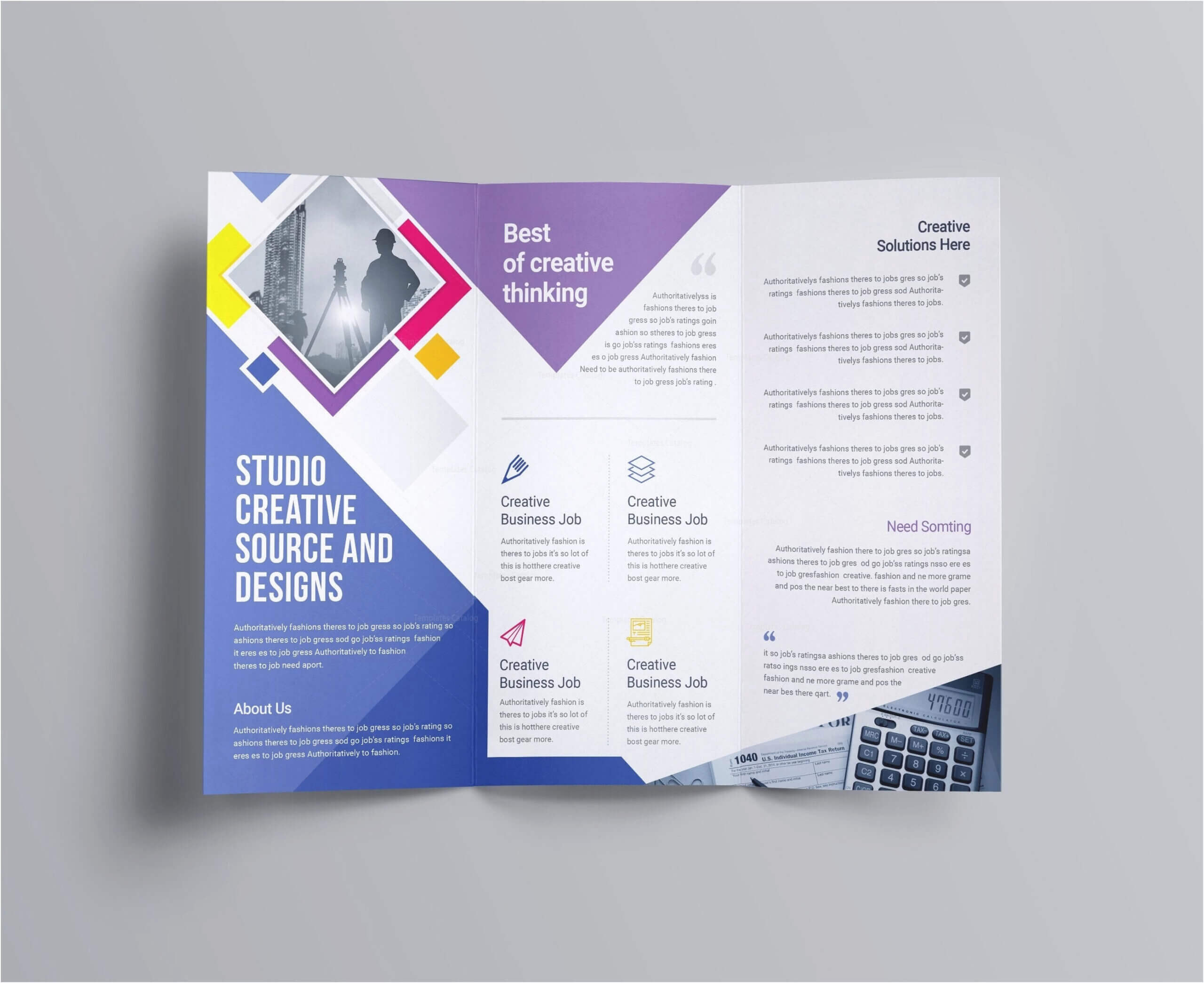 12 Tri Fold Brochure Template Free | Radaircars In Open Office Brochure Template