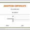 13 Free Certificate Templates For Word » Officetemplate With Regard To Child Adoption Certificate Template