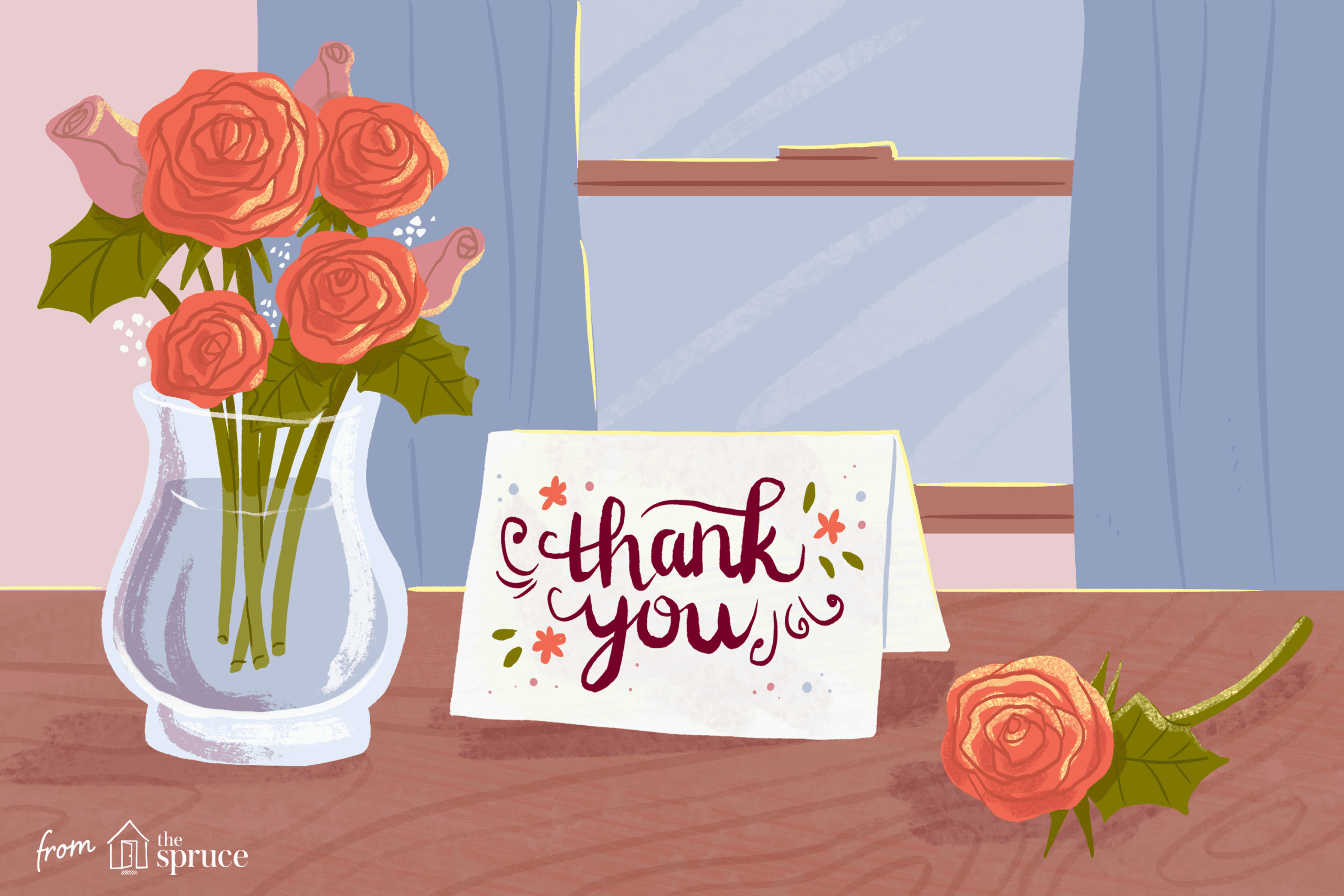 13 Free, Printable Thank You Cards With Lots Of Style Regarding Free Printable Thank You Card Template