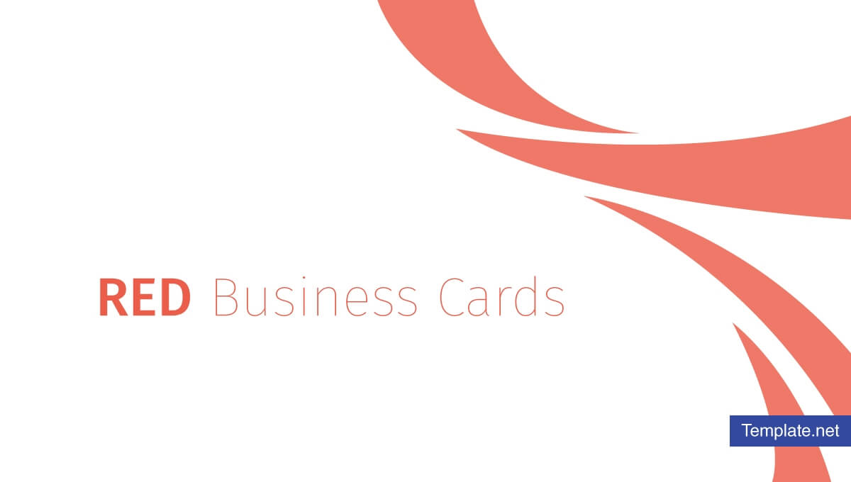 13+ Red Business Card Designs & Templates – Psd, Ai | Free In Staples Business Card Template Word