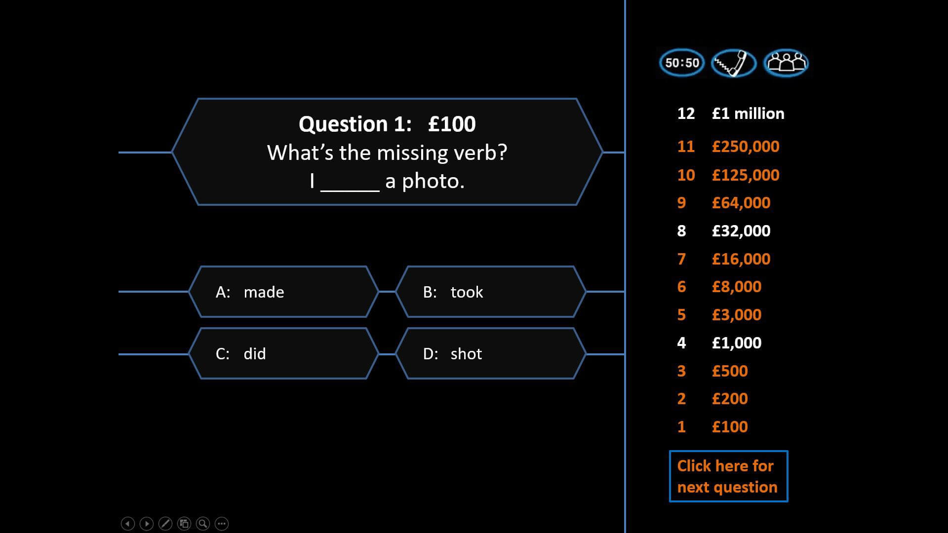 15 Free Powerpoint Game Templates Within Who Wants To Be A Millionaire Powerpoint Template