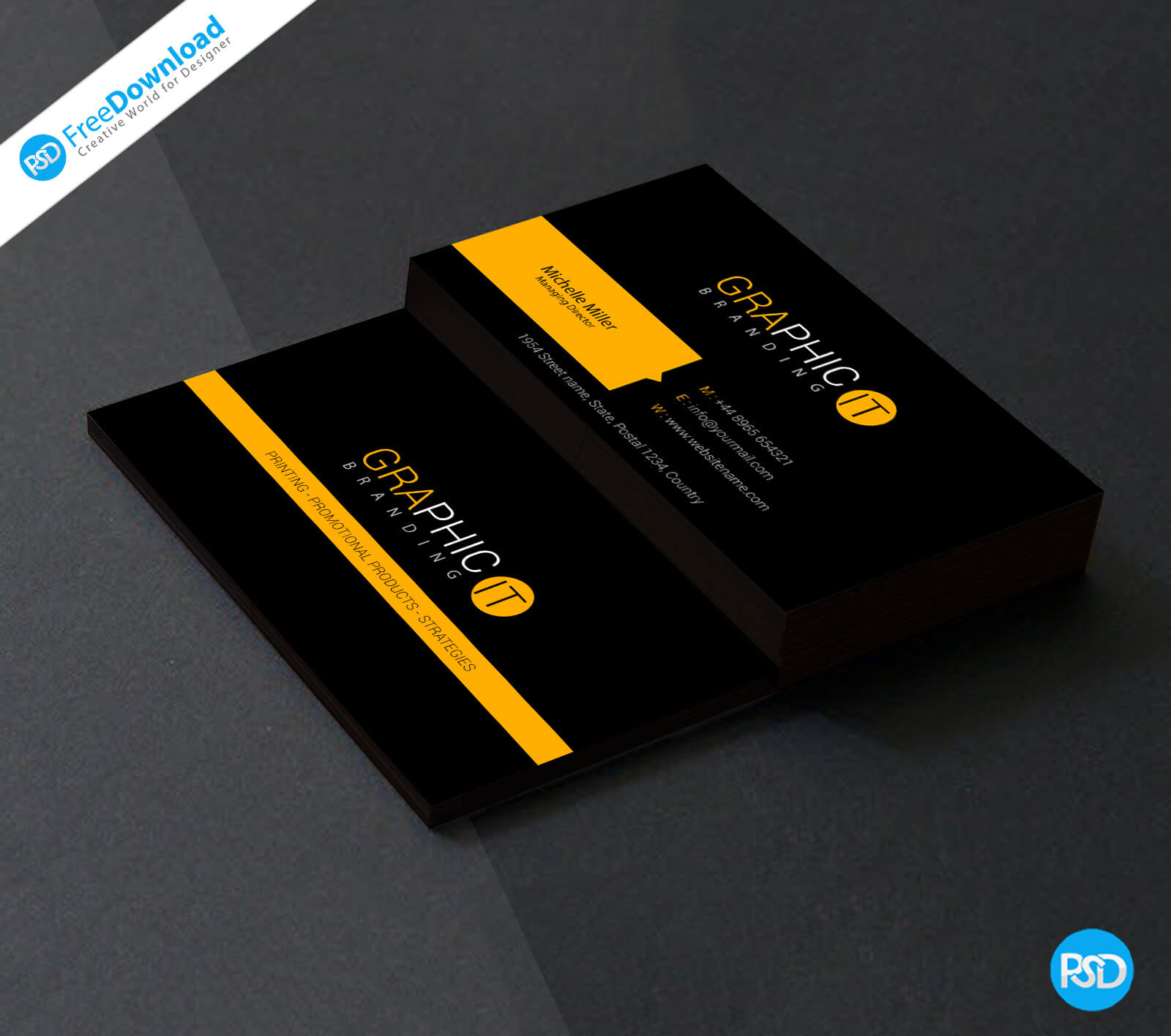 150+ Free Business Card Psd Templates In Psd Visiting Card Templates