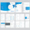 16 Page Business Brochure Template – Download Free Vectors Within 12 Page Brochure Template