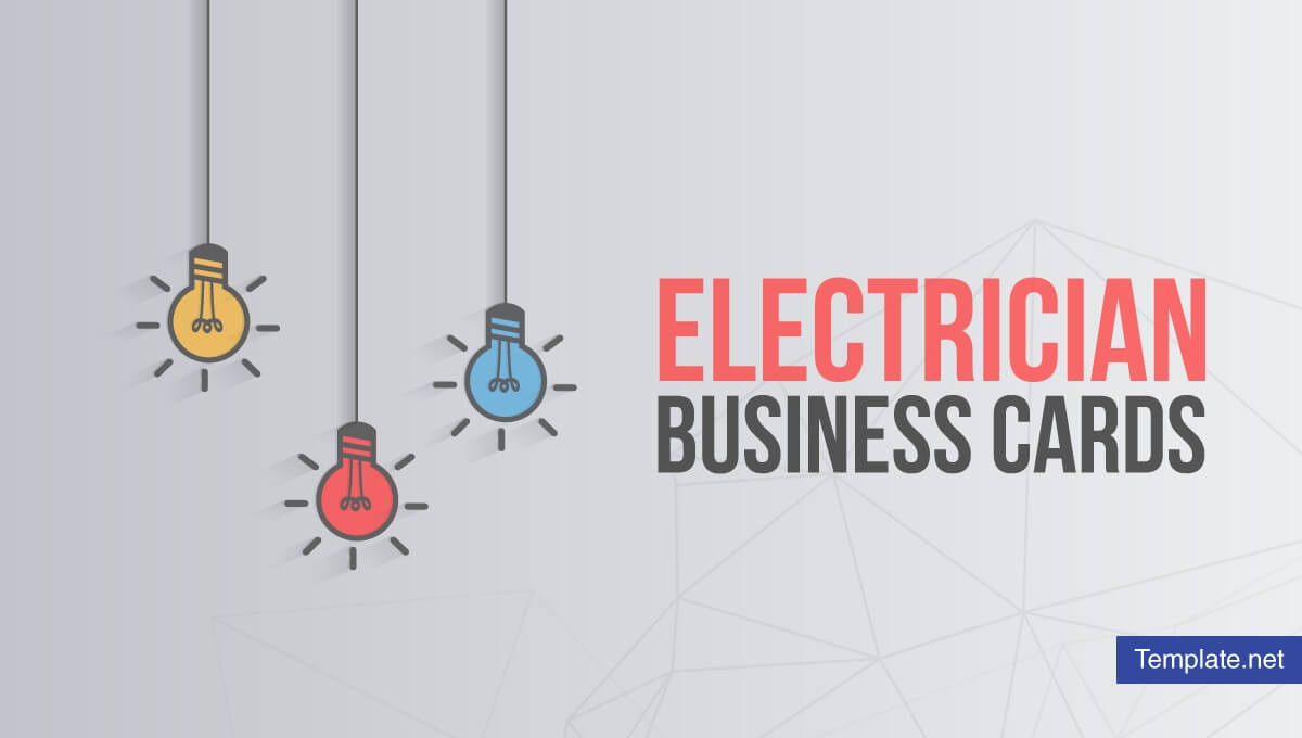 17+ Electrician Business Card Designs & Templates – Psd, Ai With Business Cards For Teachers Templates Free