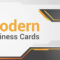 19+ Modern Business Card Templates – Psd, Ai, Word, | Free With Staples Business Card Template Word