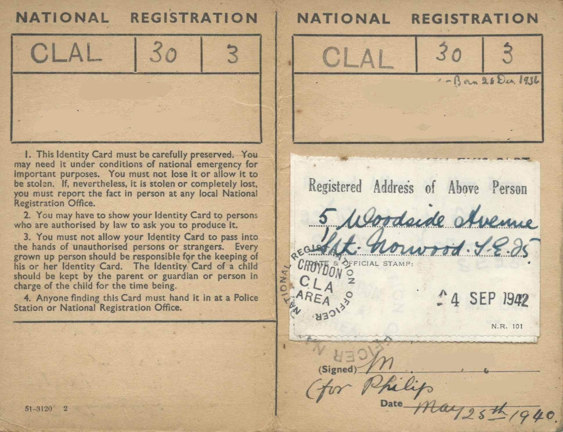 1939 Register | The Wartime National Register | Trace Ww2 Throughout World War 2 Identity Card Template