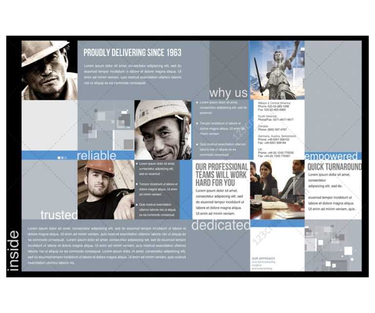 Engineering Brochure Templates