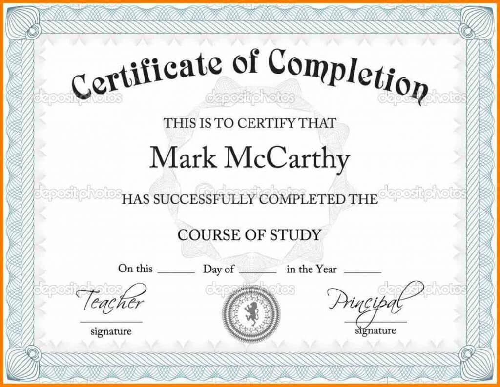 2019 Certificates And Printable Template | Certificate Templates Intended For Powerpoint Certificate Templates Free Download