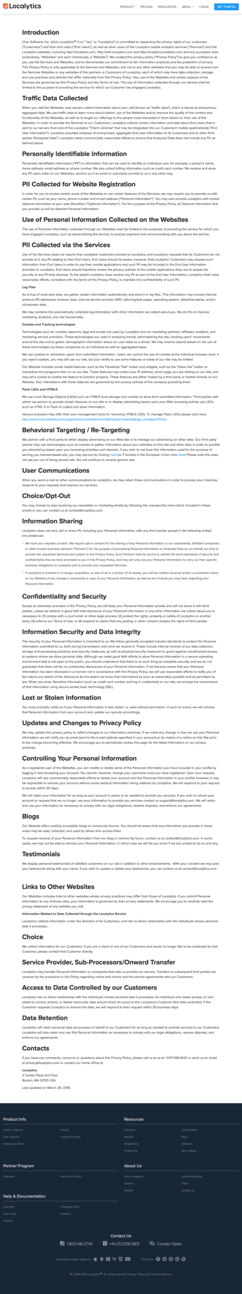 2020 Free Privacy Policy Template Generator Throughout Credit Card Privacy Policy Template