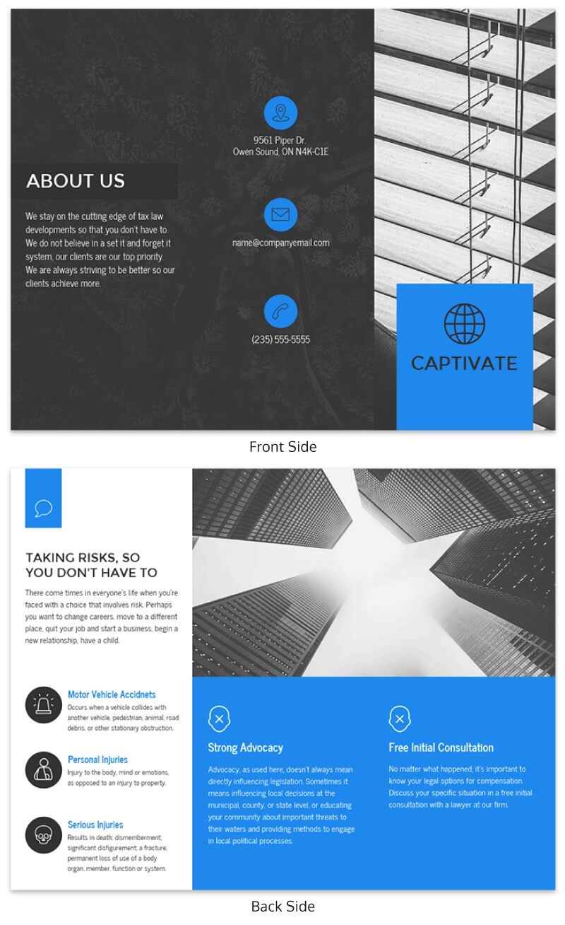 21 Brochure Templates And Design Tips To Promote Your Regarding One Page Brochure Template