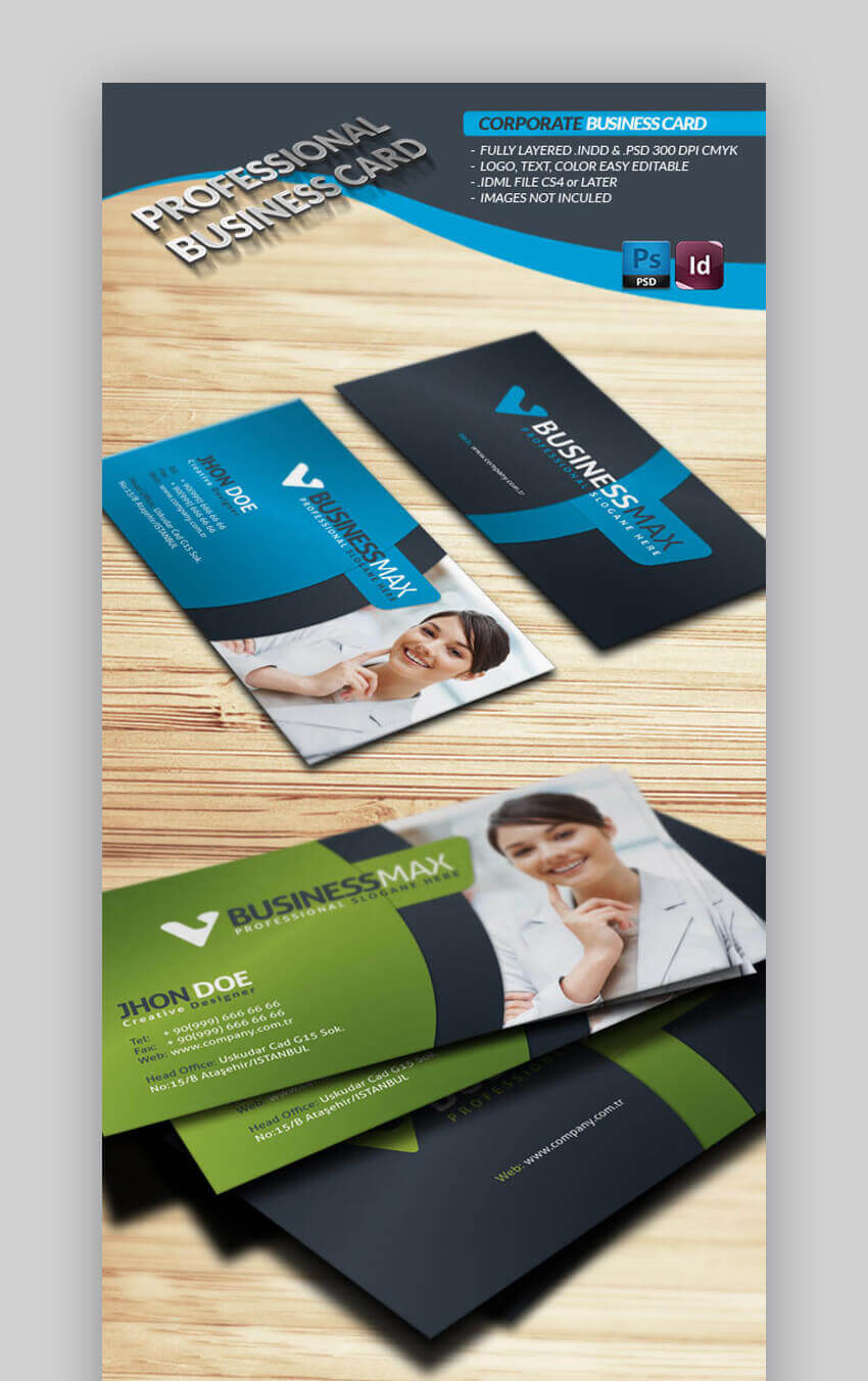 24 Premium Business Card Templates (In Photoshop Inside Office Max Business Card Template