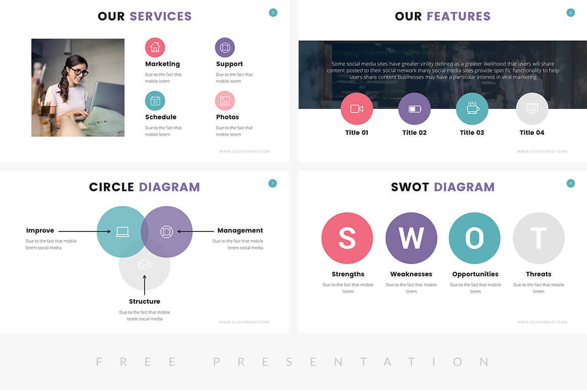 25+ Free Company Profile Powerpoint Templates For Presentations Throughout Biography Powerpoint Template