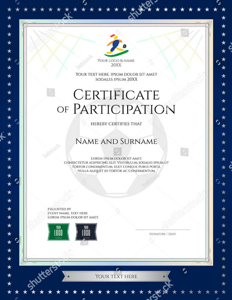 28+ Certificate Of Participation Designs & Templates – Psd Pertaining To Choir Certificate Template