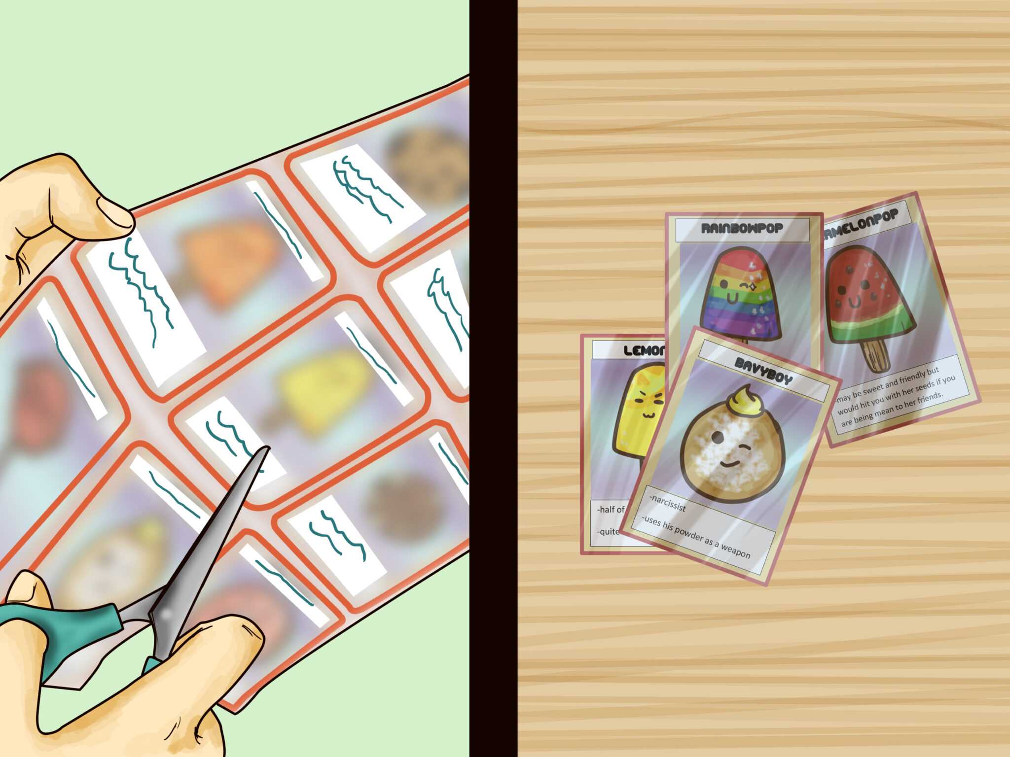 3-ways-to-make-your-own-trading-cards-wikihow-pertaining-to-index