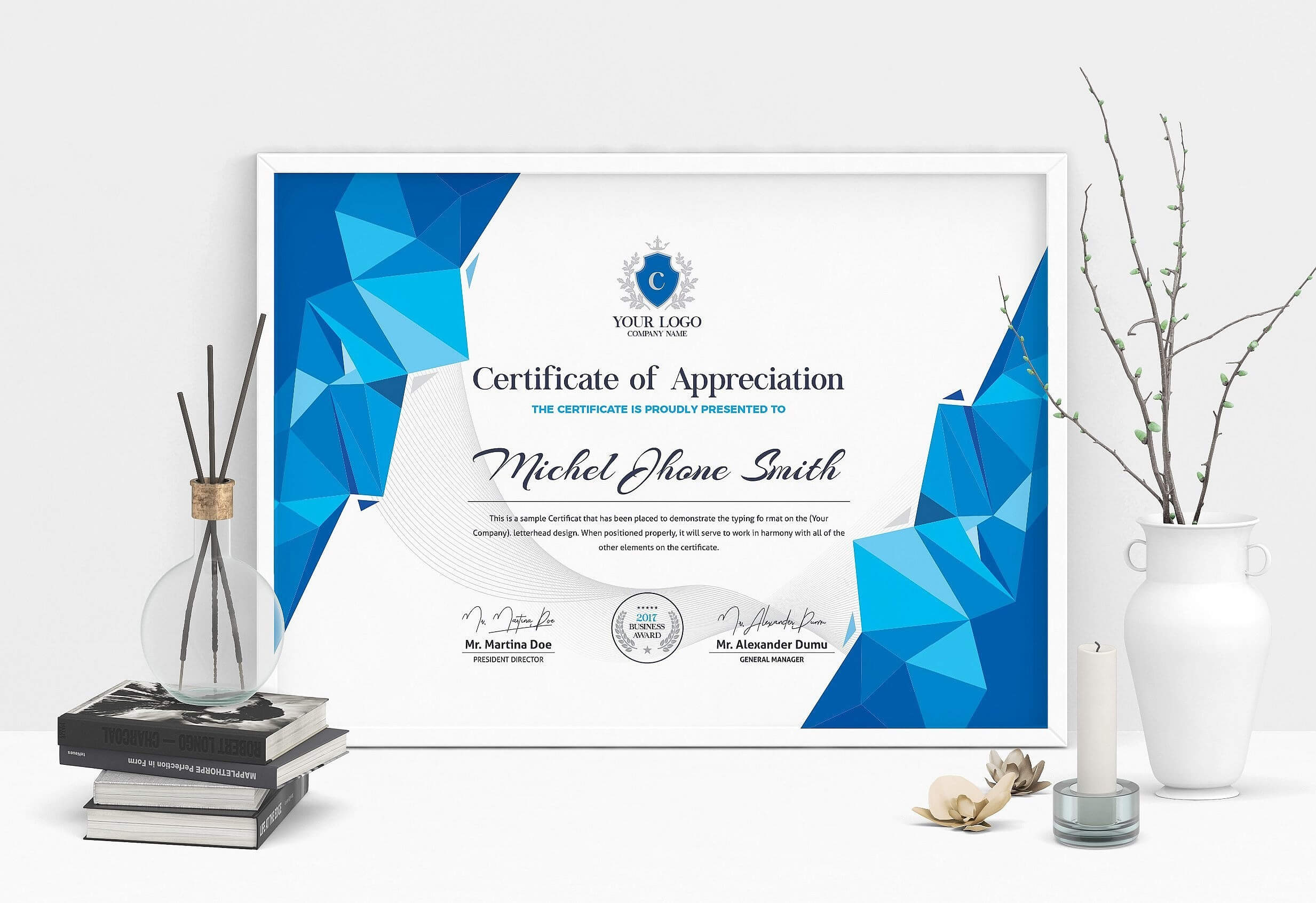 30+ Professional Diploma & Certificate Templates Inside Indesign Certificate Template