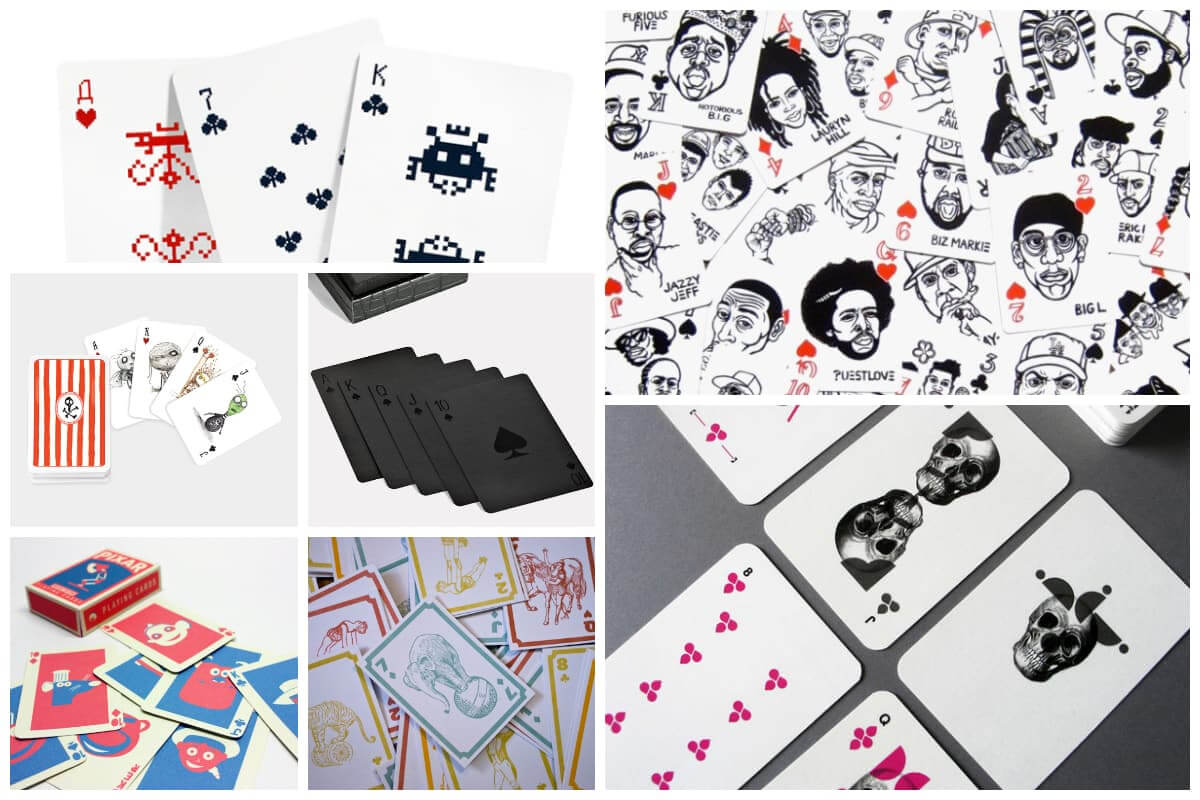 30 Quirky & Unique Playing Card Deck Designs | Inspirationfeed For 52 Things I Love About You Deck Of Cards Template