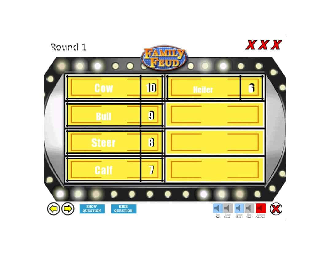 31 Great Family Feud Templates (Powerpoint, Pdf & Word) ᐅ With Regard To Family Feud Game Template Powerpoint Free
