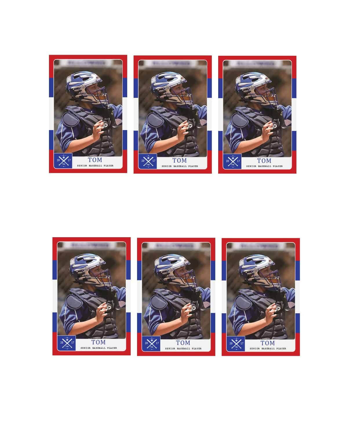 33 Free Trading Card Templates (Baseball, Football, Etc Intended For Free Sports Card Template