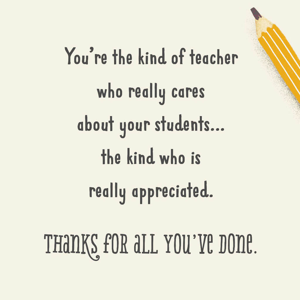 33+ Printable Thank You Cards Templates Download!! Within Thank You Card For Teacher Template