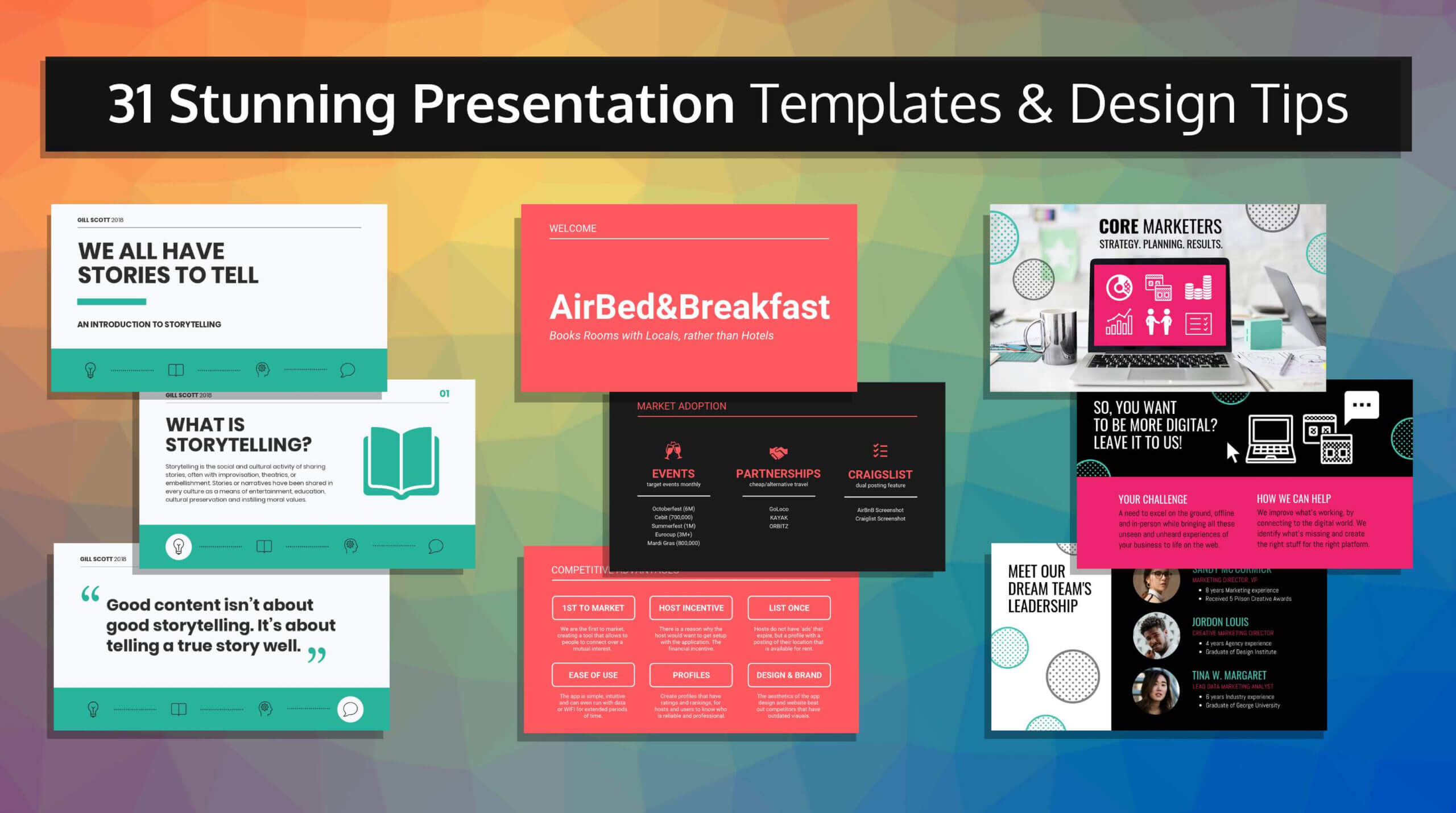 33 Stunning Presentation Templates And Design Tips Inside How To Design A Powerpoint Template