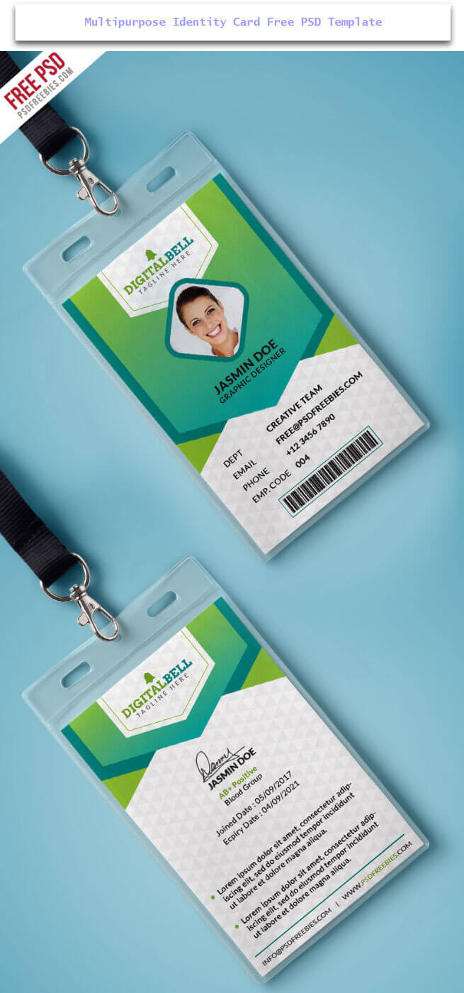 378 Sample Employee Id Card Template Employee Template And With Sample Of Id Card Template