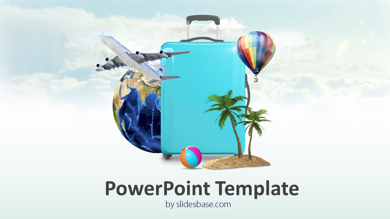 3D Travel Powerpoint Template Intended For Powerpoint Templates Tourism