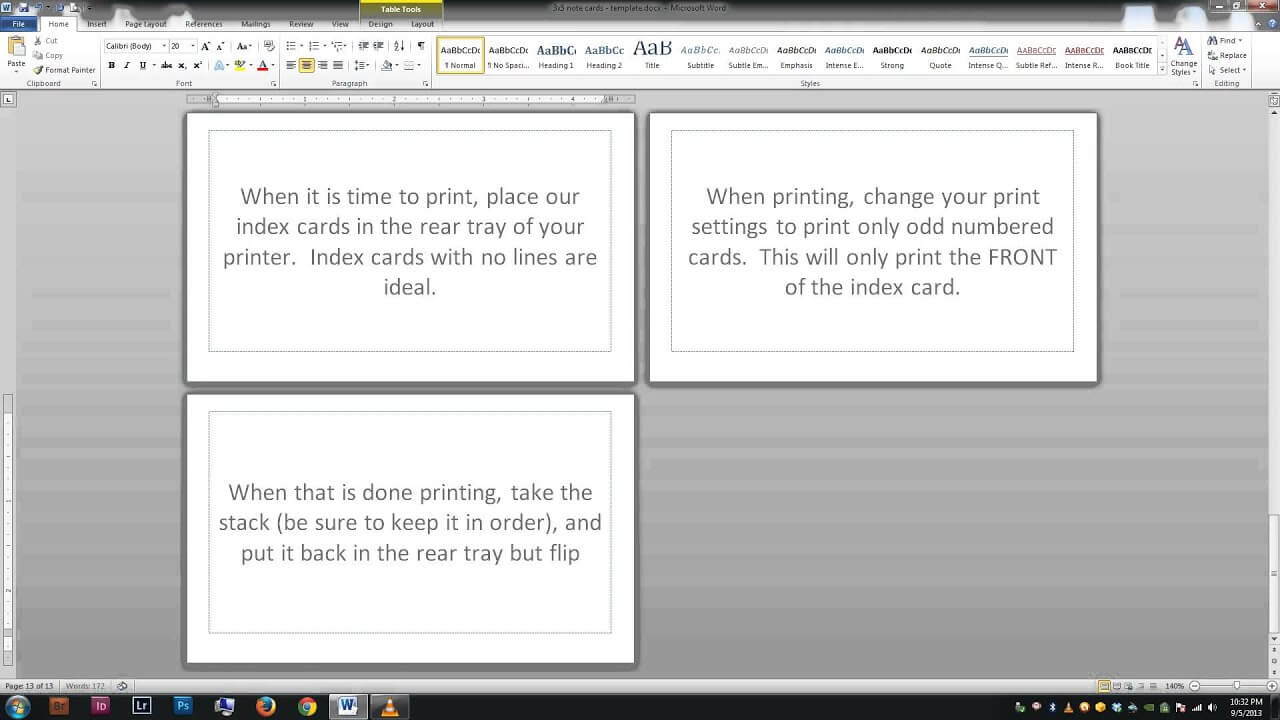 3X5 Card Template Microsoft Word Dalep midnightpig co Within Google