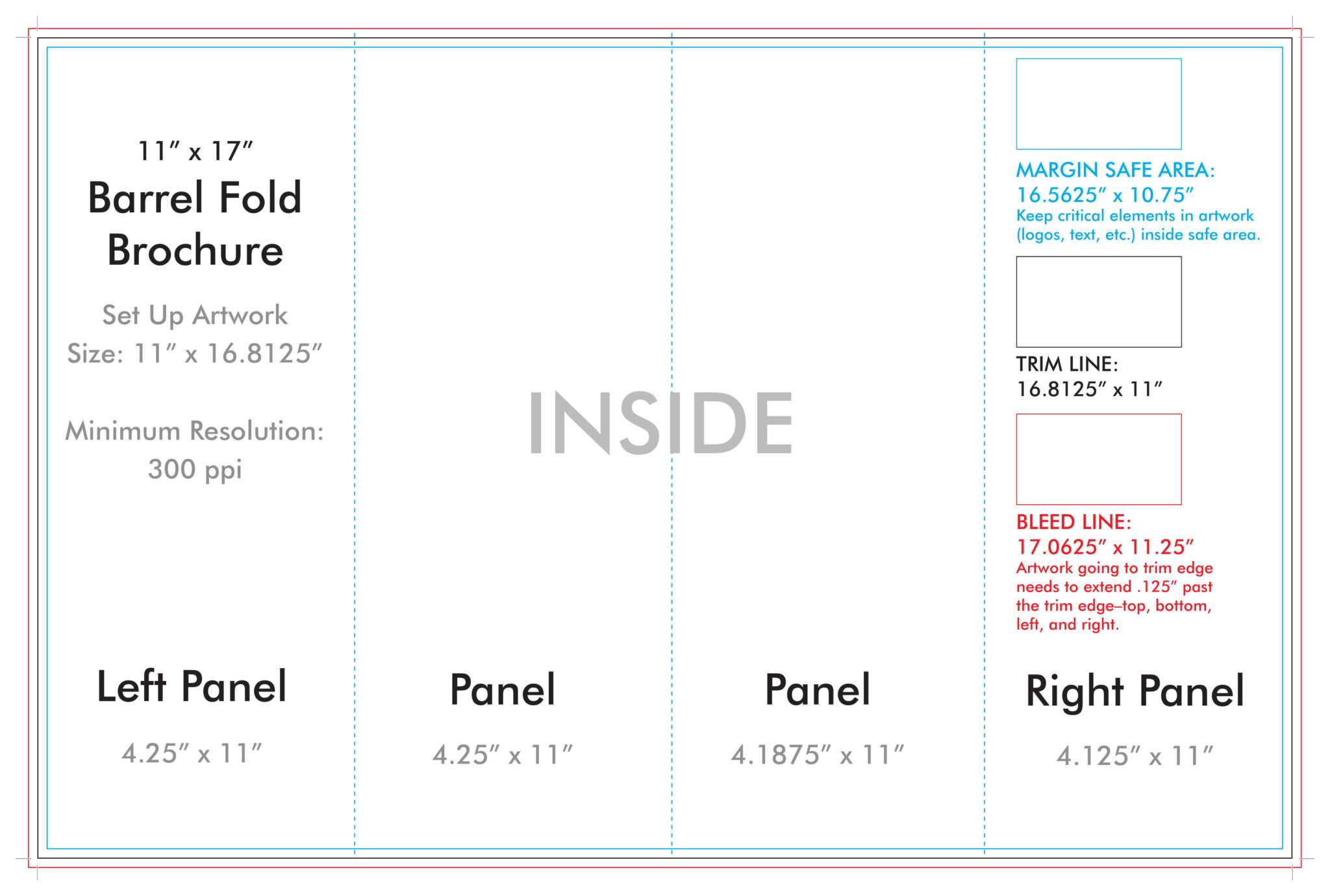 4 Fold Brochure Template - Calep.midnightpig.co for Brochure 4 Fold ...