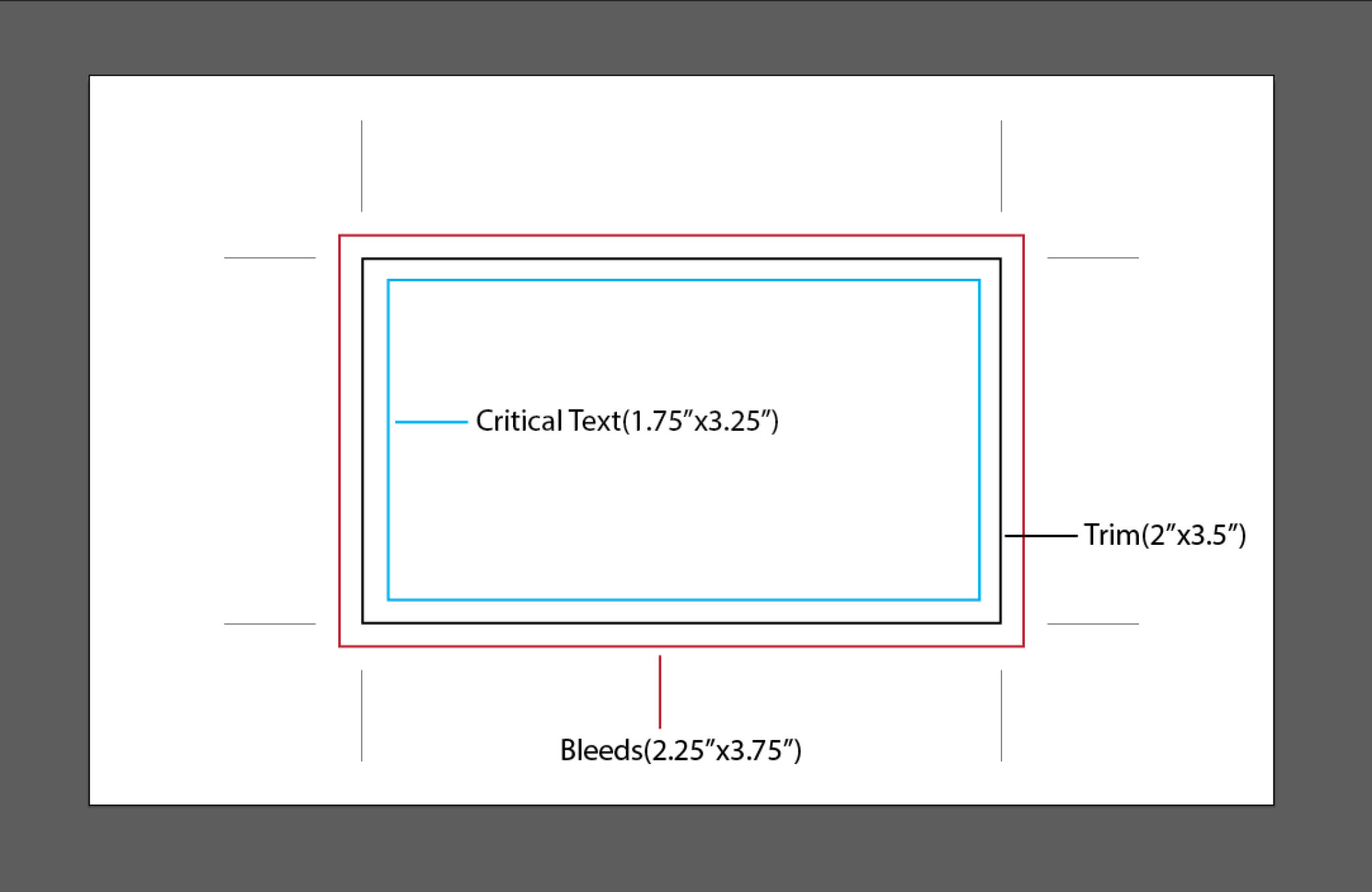 Business Card Template Dimensions