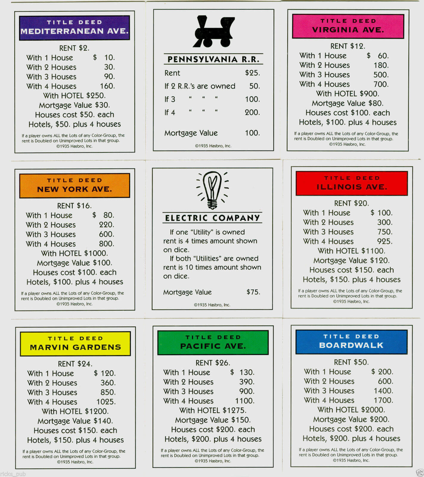 4E28Eb Monopoly Chance Card Template | Wiring Library For Monopoly Property Cards Template