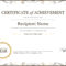 50 Free Creative Blank Certificate Templates In Psd Pertaining To Employee Anniversary Certificate Template