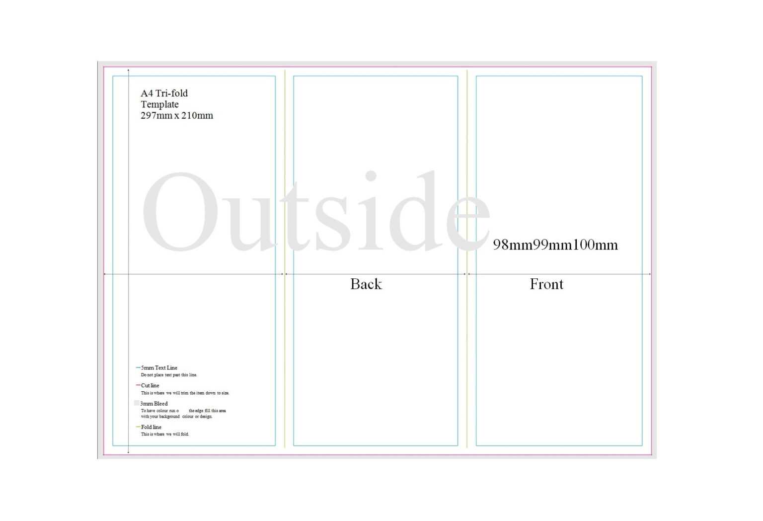 50 Free Pamphlet Templates [Word / Google Docs] ᐅ Templatelab For