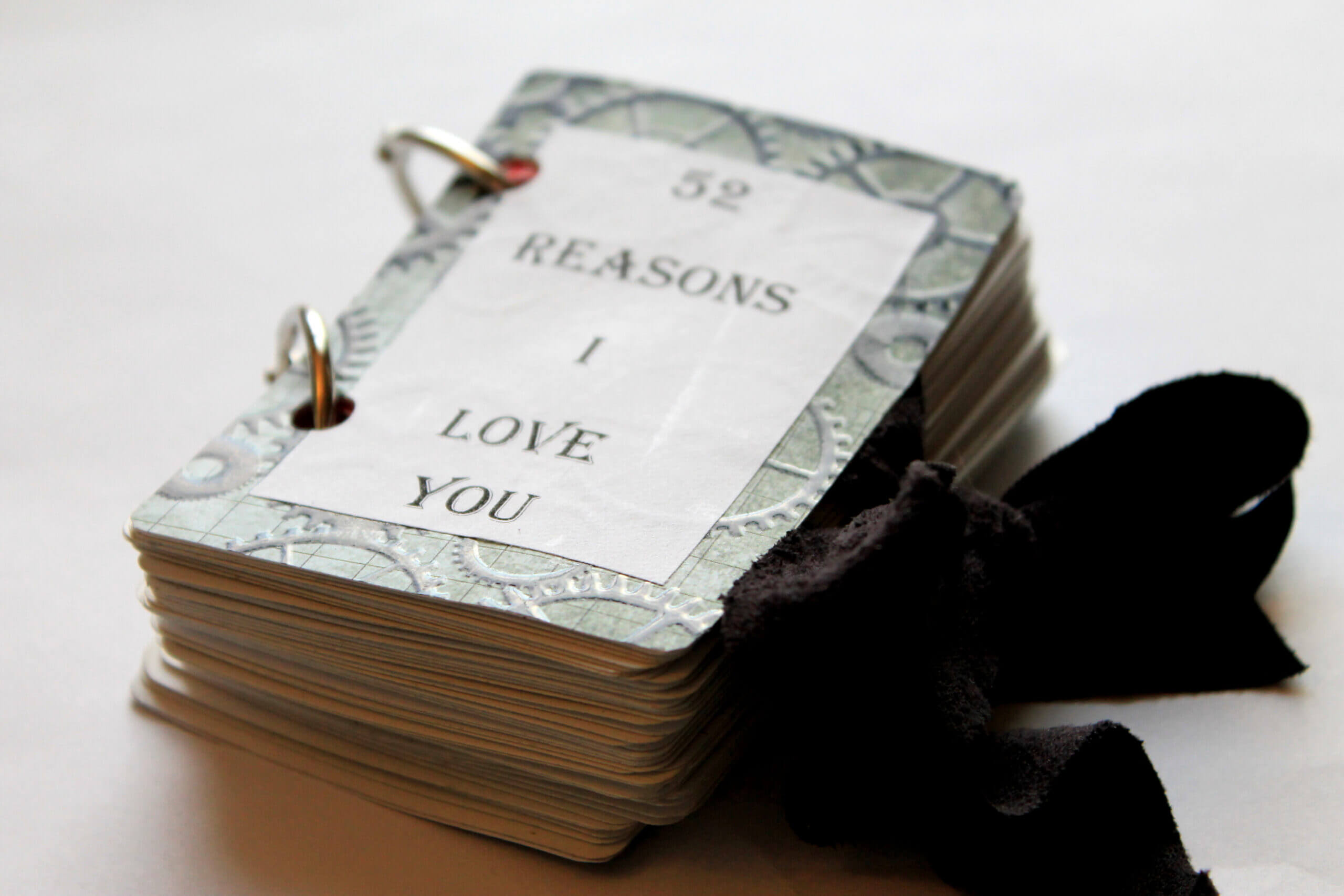 52 Reasons I Love You – Playing Card Book Tutorial For 52 Things I Love About You Deck Of Cards Template