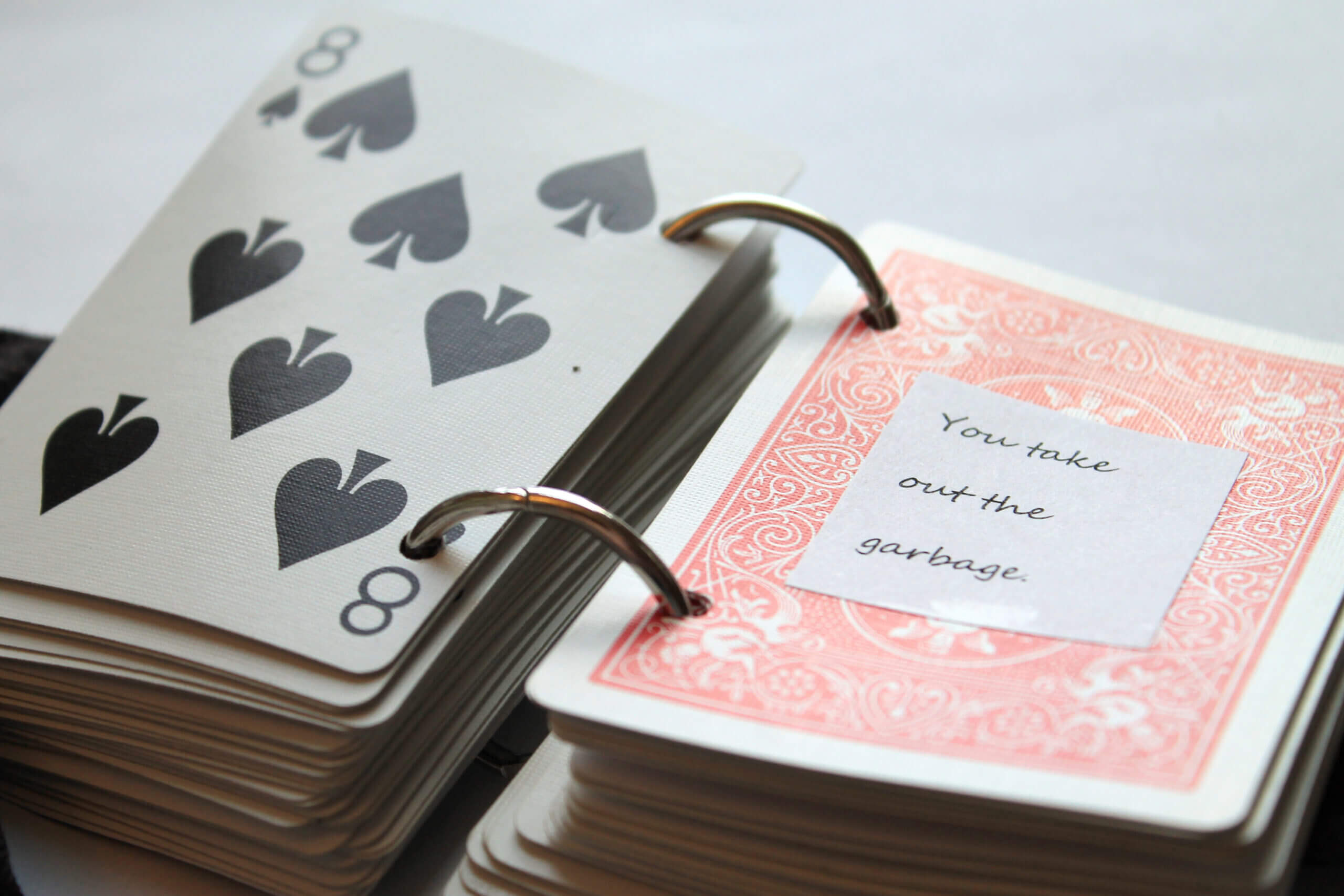 52 Reasons I Love You – Playing Card Book Tutorial Within 52 Things I Love About You Deck Of Cards Template
