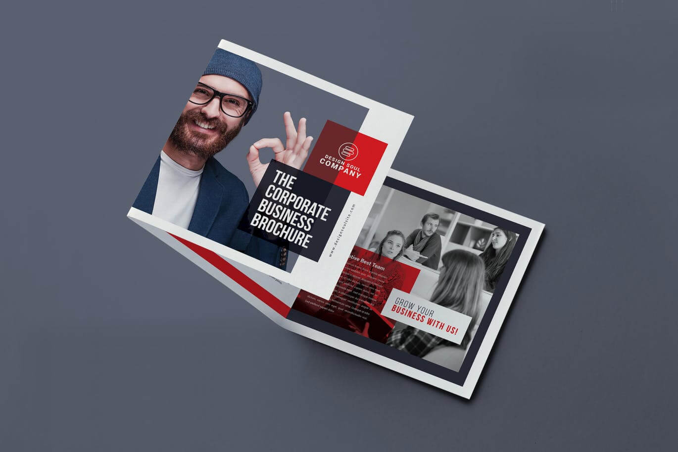 55+ Best Square Brochure Templates Ready To Print | Decolore With Gate Fold Brochure Template Indesign