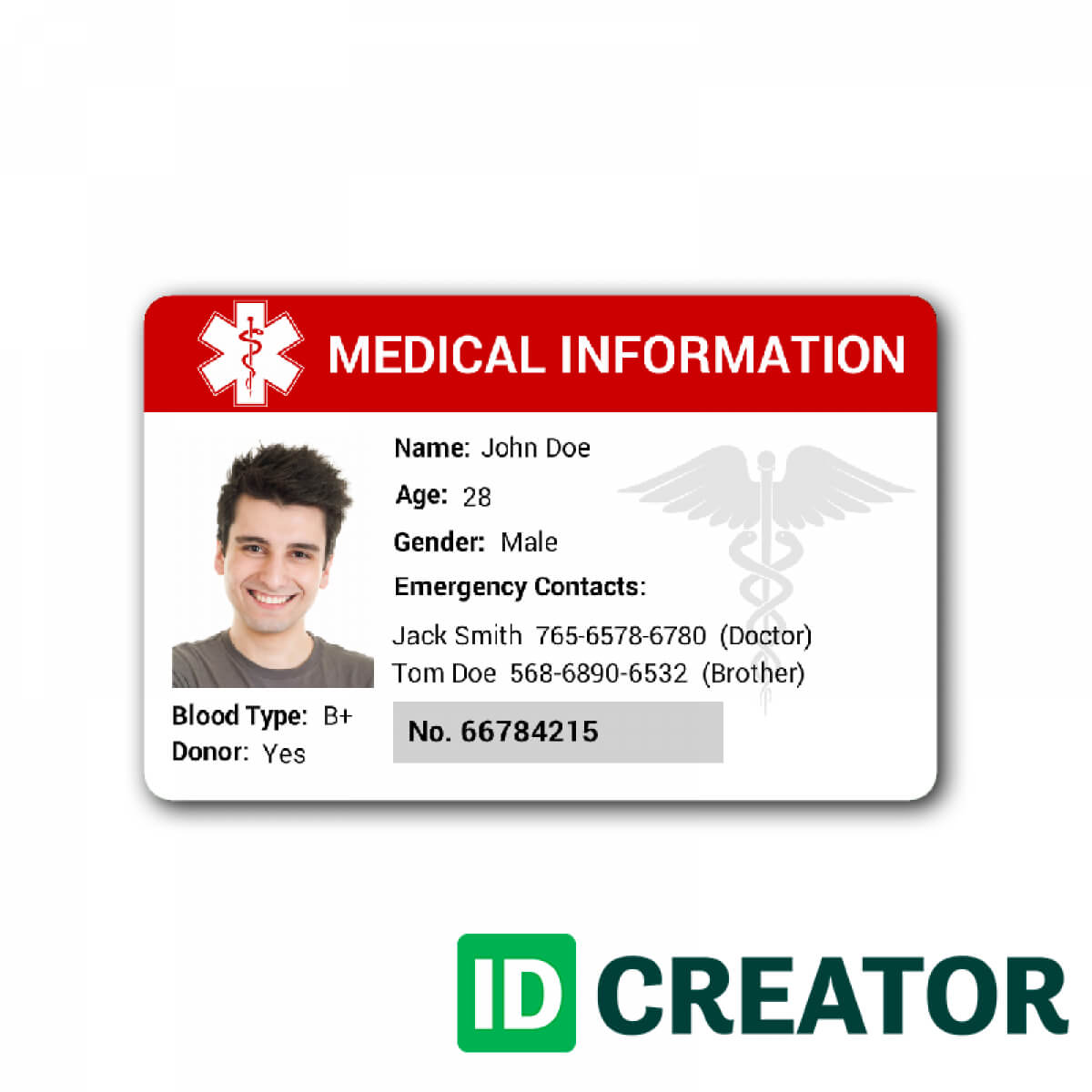 64 Creative Hospital Id Card Template Free Download Maker With Hospital Id Card Template