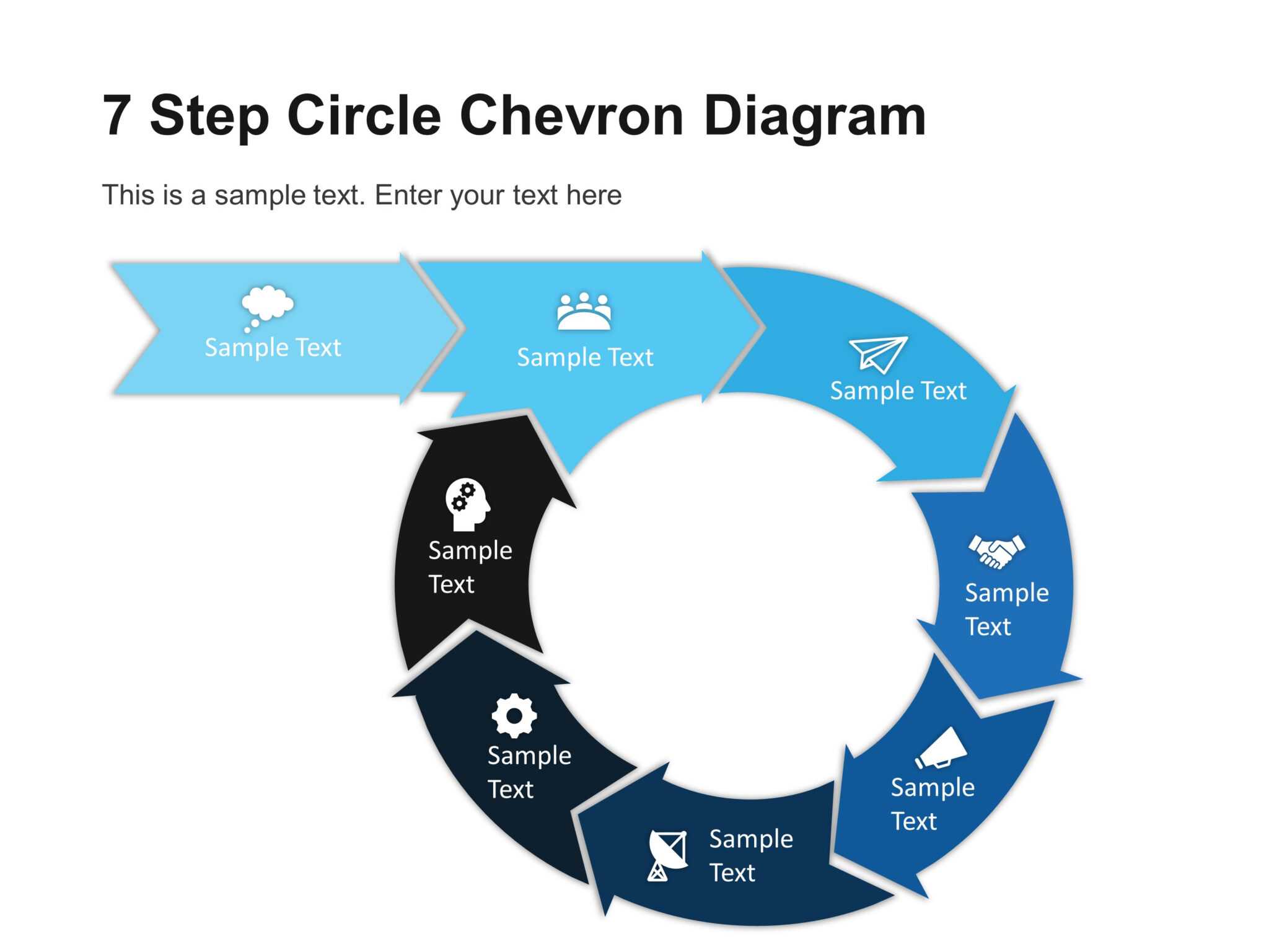Four Step Chevron Powerpoint Diagram Template Pptx Te 3433