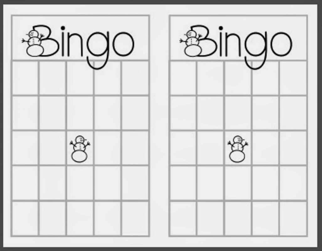 74 Printable Christmas Bingo Card Template Maker With Regard To Bingo Card Template Word