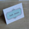 8 Free Wedding Place Card Templates Inside Free Template For Place Cards 6 Per Sheet