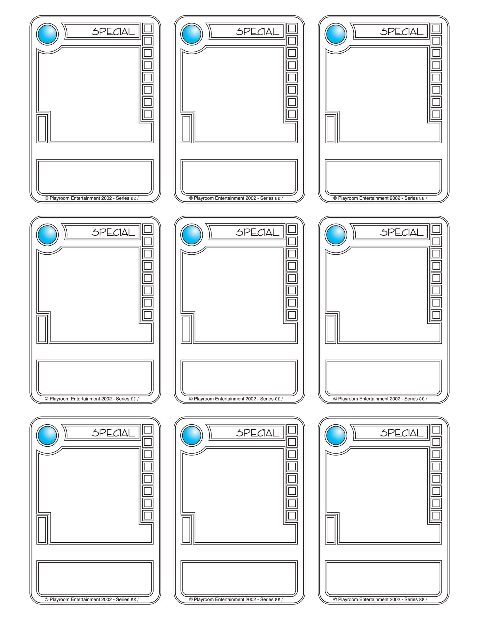 81 Creative Blank Game Card Template For Word For Free For For Template