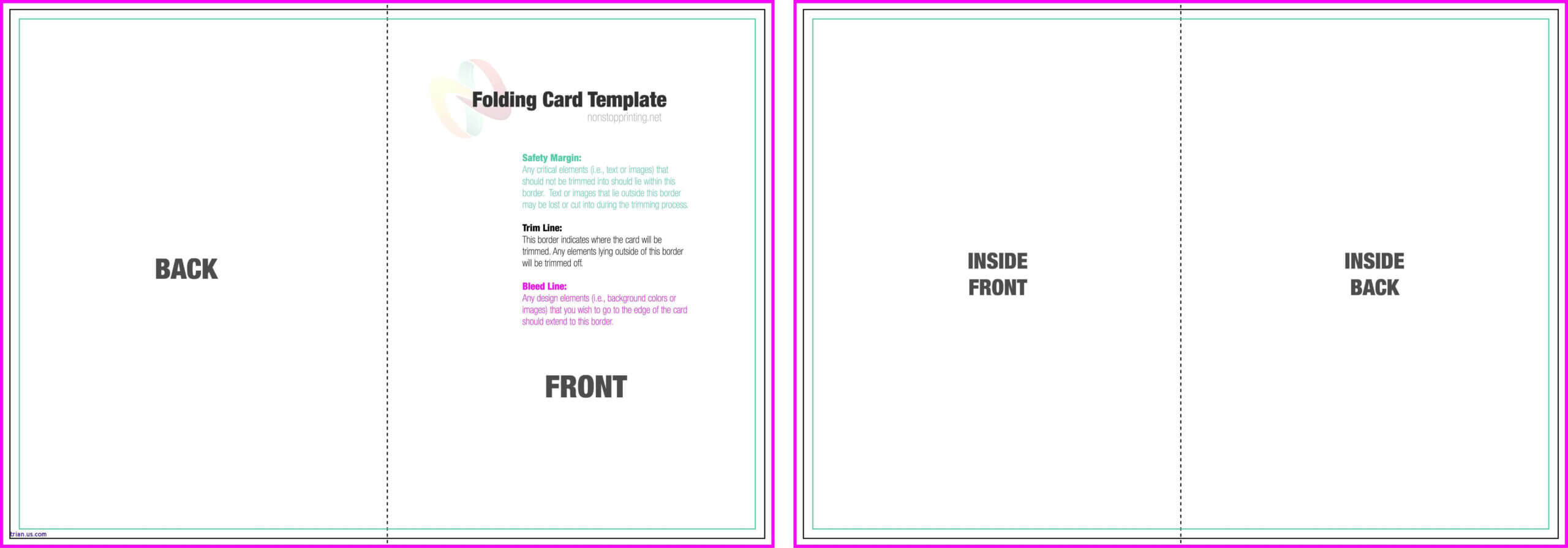 88 Create Blank Quarter Fold Card Template For Word Layouts Inside Blank Quarter Fold Card Template