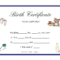 A Birth Certificate Template | Safebest.xyz with Birth Certificate Templates For Word