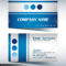 A Blue And Grey Calling Card Template Regarding Template For Calling Card