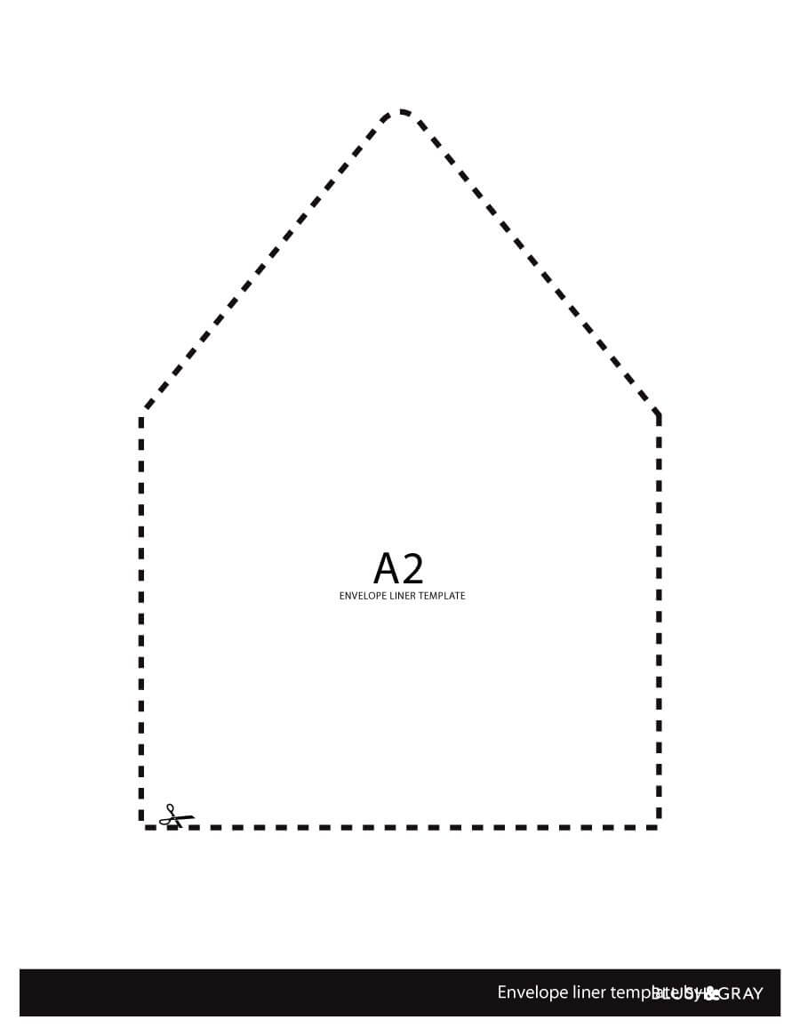 A2 Envelope Template – Calep.midnightpig.co With Regard To A2 Card Template