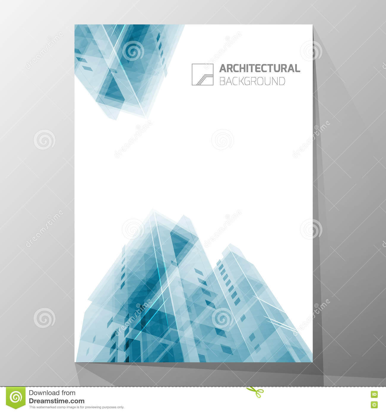 Abstract Architecture Background, Layout Brochure Template Inside Architecture Brochure Templates Free Download