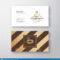 Abstract Elegant Vector Coffee Logo And Business Card With Coffee Business Card Template Free