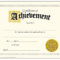 Achievement Certificate Best Of Trend Enterprises Classic Within Word Template Certificate Of Achievement